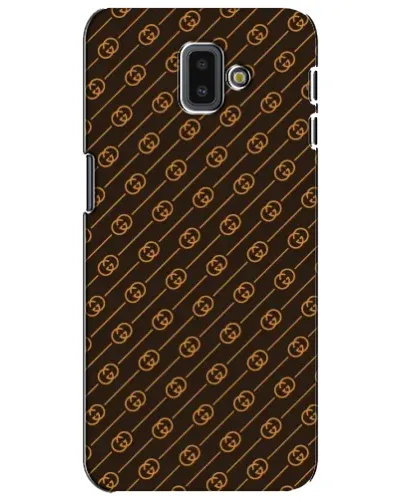 Чехол для Samsung Galaxy J6 Plus 2018 (J610) с картинкой «Gucci — золотые диагонали» Чехол для Samsung Galaxy J6 Plus 2018 (J610) с картинкой «Gucci — золотые диагонали»
