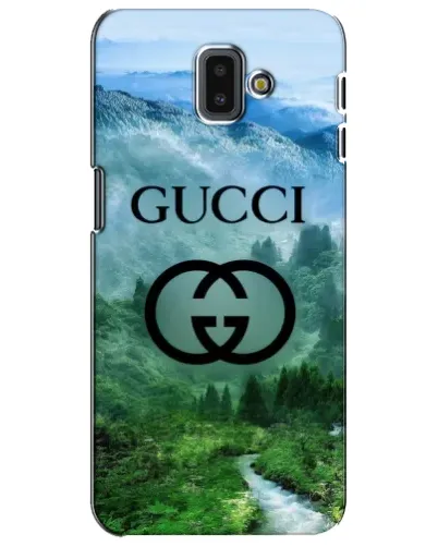 Чехол для Samsung Galaxy J6 Plus 2018 (J610) с картинкой «Gucci — горный пейзаж» Чехол для Samsung Galaxy J6 Plus 2018 (J610) с картинкой «Gucci — горный пейзаж»