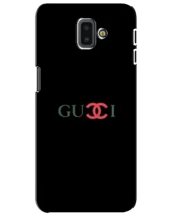 Чехол для Samsung Galaxy J6 Plus 2018 (J610) с картинкой «Gucci — красный градиент»