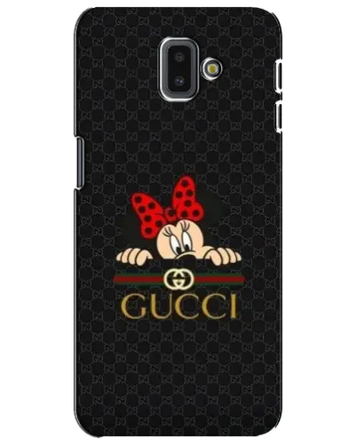 Чехол для Samsung Galaxy J6 Plus 2018 (J610) с картинкой «Минни Маус Gucci — черный» Чехол для Samsung Galaxy J6 Plus 2018 (J610) с картинкой «Минни Маус Gucci — черный»