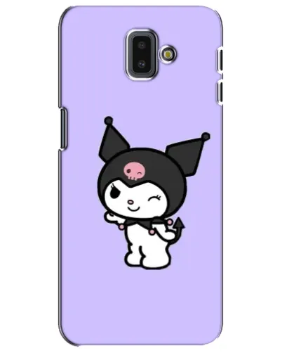 Чехол для Samsung Galaxy J6 Plus 2018 (J610) с картинкой «Классическая Kuromi»