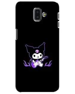 Чехол для Samsung Galaxy J6 Plus 2018 (J610) с картинкой «Электрическая Kuromi»