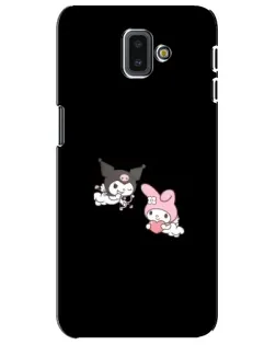 Чехол для Samsung Galaxy J6 Plus 2018 (J610) с картинкой «My Melody и Kuromi»