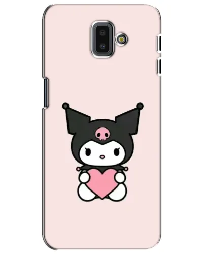 Чехол для Samsung Galaxy J6 Plus 2018 (J610) с картинкой «Kuromi и сердце»