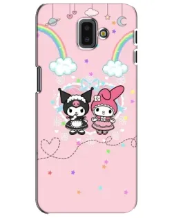 Чехол для Samsung Galaxy J6 Plus 2018 (J610) с картинкой «My Melody и Kuromi»