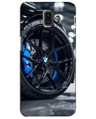 Чохол для Samsung Galaxy J6 Plus 2018 (J610) з картинкою «Колесо BMW зблизька»
