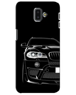 Чохол для Samsung Galaxy J6 Plus 2018 (J610) з картинкою «Темний силует BMW»