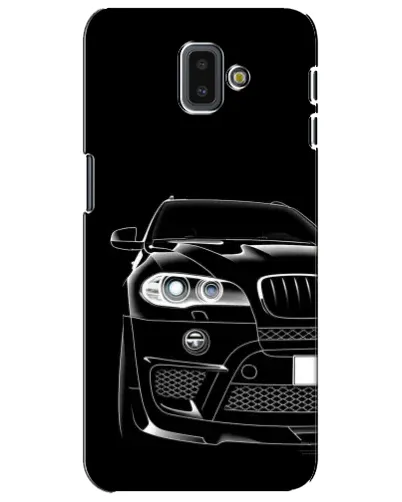 Чохол для Samsung Galaxy J6 Plus 2018 (J610) з картинкою «Темний силует BMW»