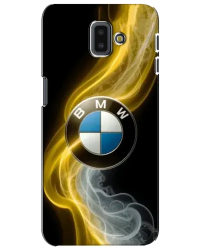 Чохол для Samsung Galaxy J6 Plus 2018 (J610) з картинкою «Золотистий дим BMW»