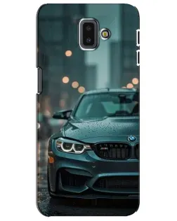 Чохол для Samsung Galaxy J6 Plus 2018 (J610) з картинкою «BMW у вогнях міста»