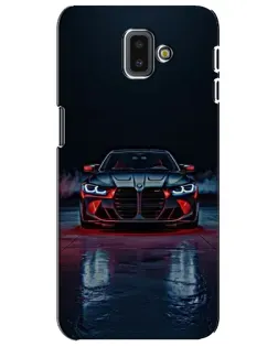 Чохол для Samsung Galaxy J6 Plus 2018 (J610) з картинкою «BMW на мокрій дорозі»