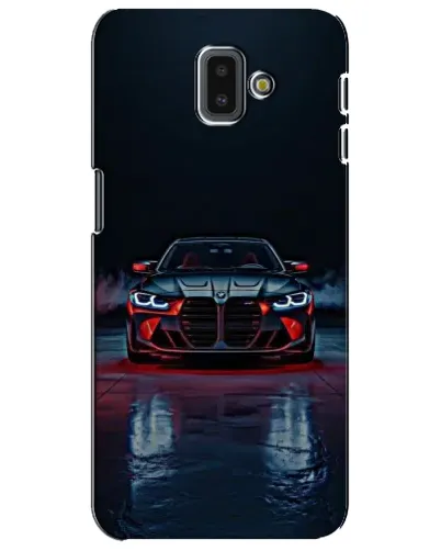 Чохол для Samsung Galaxy J6 Plus 2018 (J610) з картинкою «BMW на мокрій дорозі»