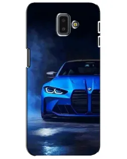 Чохол для Samsung Galaxy J6 Plus 2018 (J610) з картинкою «Блакитна BMW M4»