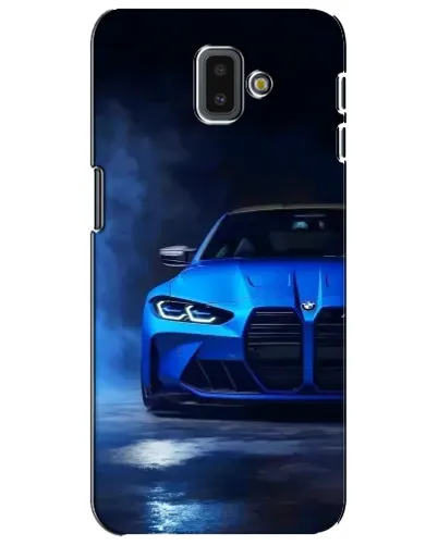 Чохол для Samsung Galaxy J6 Plus 2018 (J610) з картинкою «Блакитна BMW M4»