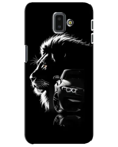 Чохол для Samsung Galaxy J6 Plus 2018 (J610) з картинкою «BMW та лев»
