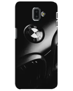 Чохол для Samsung Galaxy J6 Plus 2018 (J610) з картинкою «Емблема BMW — макро»