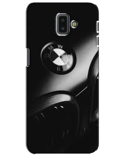 Чохол для Samsung Galaxy J6 Plus 2018 (J610) з картинкою «Емблема BMW — макро»