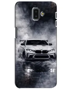 Чохол для Samsung Galaxy J6 Plus 2018 (J610) з картинкою «BMW крізь туман»