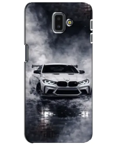 Чохол для Samsung Galaxy J6 Plus 2018 (J610) з картинкою «BMW крізь туман»