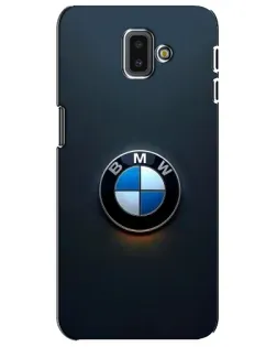 Чохол для Samsung Galaxy J6 Plus 2018 (J610) з картинкою «Логотип BMW — мінімалізм»