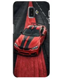 Чохол для Samsung Galaxy J6 Plus 2018 (J610) з картинкою «BMW на червоній доріжці»