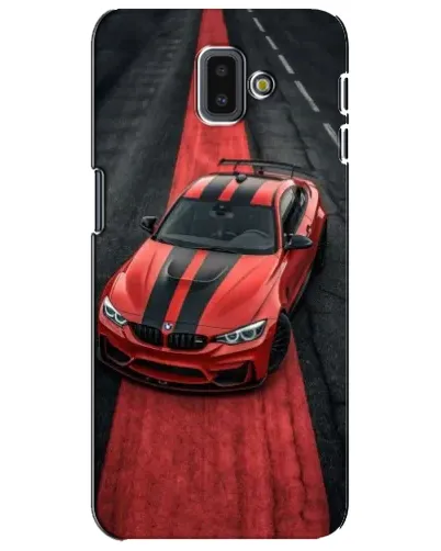 Чохол для Samsung Galaxy J6 Plus 2018 (J610) з картинкою «BMW на червоній доріжці»