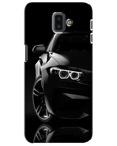Чехол для Samsung Galaxy J6 Plus 2018 (J610) с картинкой «Черная BMW — профиль» Чехол для Samsung Galaxy J6 Plus 2018 (J610) с картинкой «Черная BMW — профиль»