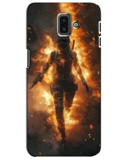 Чехол для Samsung Galaxy J6 Plus 2018 (J610) с картинкой «BMW — скорость в дожде» Чехол для Samsung Galaxy J6 Plus 2018 (J610) с картинкой «BMW — скорость в дожде»