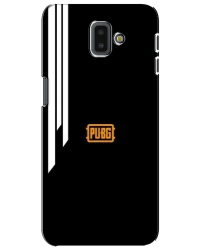Чехол для Samsung Galaxy J6 Plus 2018 (J610) с картинкой «PUBG — вертикальные линии» Чехол для Samsung Galaxy J6 Plus 2018 (J610) с картинкой «PUBG — вертикальные линии»