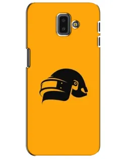 Чохол для Samsung Galaxy J6 Plus 2018 (J610) з картинкою «PUBG — золотий шолом»
