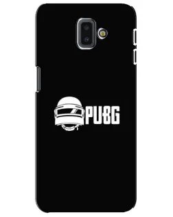 Чохол для Samsung Galaxy J6 Plus 2018 (J610) з картинкою «PUBG — класичний лого»