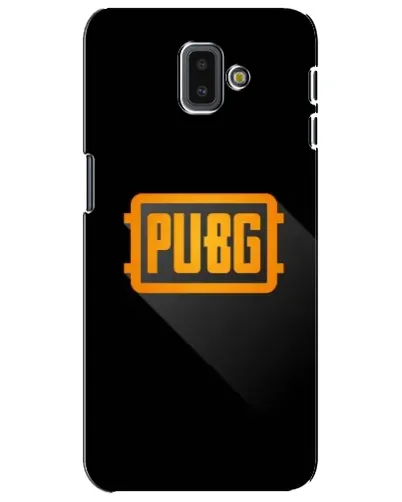 Чехол для Samsung Galaxy J6 Plus 2018 (J610) с картинкой «PUBG — рамка лого» Чехол для Samsung Galaxy J6 Plus 2018 (J610) с картинкой «PUBG — рамка лого»