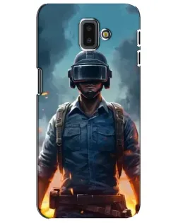 Чохол для Samsung Galaxy J6 Plus 2018 (J610) з картинкою «PUBG — реалістичний герой»