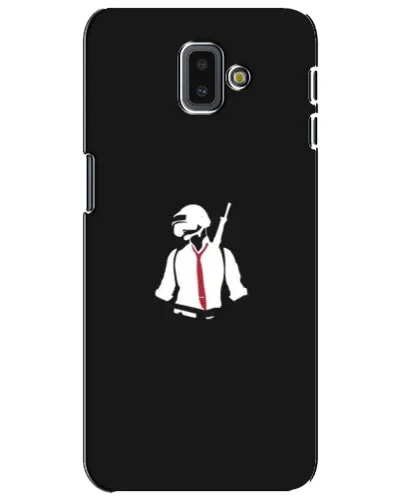 Чехол для Samsung Galaxy J6 Plus 2018 (J610) с картинкой «PUBG — силуэт воина» Чехол для Samsung Galaxy J6 Plus 2018 (J610) с картинкой «PUBG — силуэт воина»