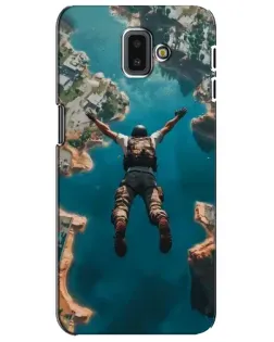 Чохол для Samsung Galaxy J6 Plus 2018 (J610) з картинкою «PUBG — вільне падіння»