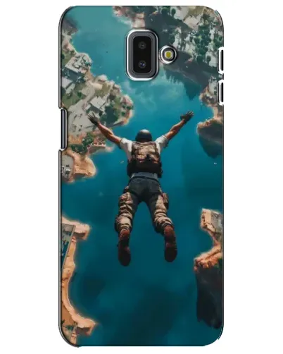 Чехол для Samsung Galaxy J6 Plus 2018 (J610) с картинкой «PUBG — свободное падение» Чехол для Samsung Galaxy J6 Plus 2018 (J610) с картинкой «PUBG — свободное падение»