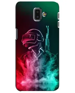 Чохол для Samsung Galaxy J6 Plus 2018 (J610) з картинкою «PUBG — вогняний воїн»