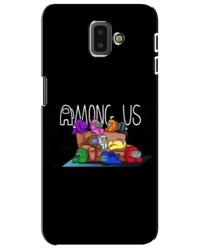 Чохол для Samsung Galaxy J6 Plus 2018 (J610) з картинкою «Логотип Among Us»