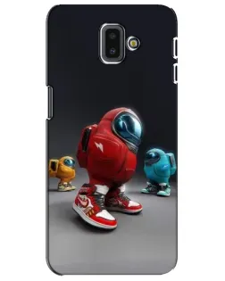 Чехол для Samsung Galaxy J6 Plus 2018 (J610) с картинкой «Among Us — 3D стиль» Чехол для Samsung Galaxy J6 Plus 2018 (J610) с картинкой «Among Us — 3D стиль»