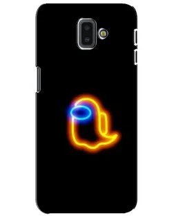Чехол для Samsung Galaxy J6 Plus 2018 (J610) с картинкой «Among Us неоновое сияние» Чехол для Samsung Galaxy J6 Plus 2018 (J610) с картинкой «Among Us неоновое сияние»