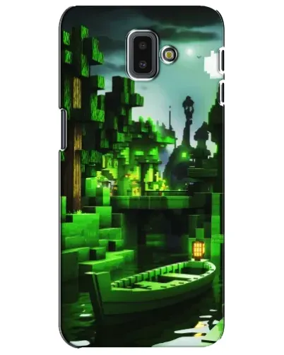 Чехол для Samsung Galaxy J6 Plus 2018 (J610) с картинкой «Minecraft лесной пейзаж» Чехол для Samsung Galaxy J6 Plus 2018 (J610) с картинкой «Minecraft лесной пейзаж»