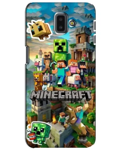 Чехол для Samsung Galaxy J6 Plus 2018 (J610) с картинкой «Замок Minecraft» Чехол для Samsung Galaxy J6 Plus 2018 (J610) с картинкой «Замок Minecraft»