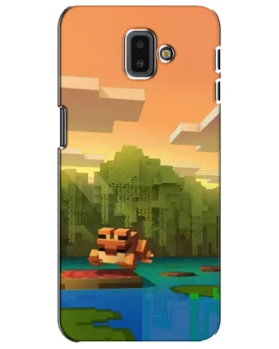 Чехол для Samsung Galaxy J6 Plus 2018 (J610) с картинкой «Майнкрафт закат солнца» Чехол для Samsung Galaxy J6 Plus 2018 (J610) с картинкой «Майнкрафт закат солнца»