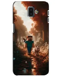 Чохол для Samsung Galaxy J6 Plus 2018 (J610) з картинкою «Стів у лісі»