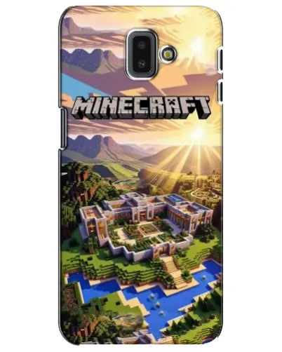 Чехол для Samsung Galaxy J6 Plus 2018 (J610) с картинкой «Minecraft панорама» Чехол для Samsung Galaxy J6 Plus 2018 (J610) с картинкой «Minecraft панорама»