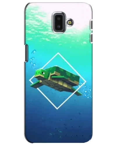 Чехол для Samsung Galaxy J6 Plus 2018 (J610) с картинкой «Черепаха Minecraft» Чехол для Samsung Galaxy J6 Plus 2018 (J610) с картинкой «Черепаха Minecraft»
