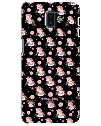 Чехол для Samsung Galaxy J6 Plus 2018 (J610) с картинкой «Magic Unicorn паттерн»