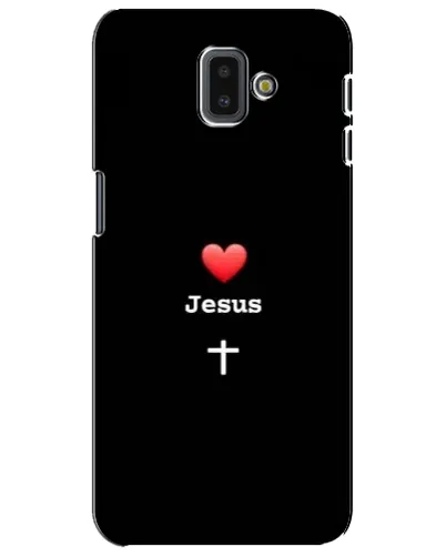 Чехол для Samsung Galaxy J6 Plus 2018 (J610) с картинкой «Сердце - Jesus»