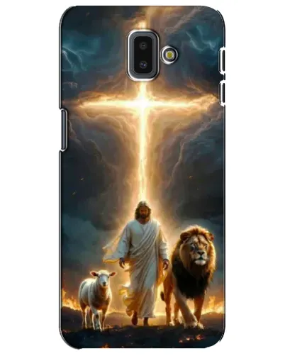 Чехол для Samsung Galaxy J6 Plus 2018 (J610) с картинкой «Лев Иуды и Свет»