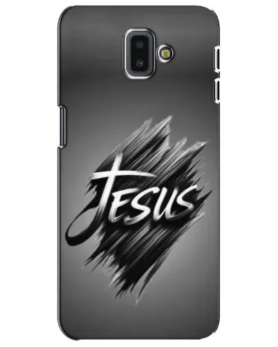 Чехол для Samsung Galaxy J6 Plus 2018 (J610) с картинкой «Надпись Jesus Graffiti»